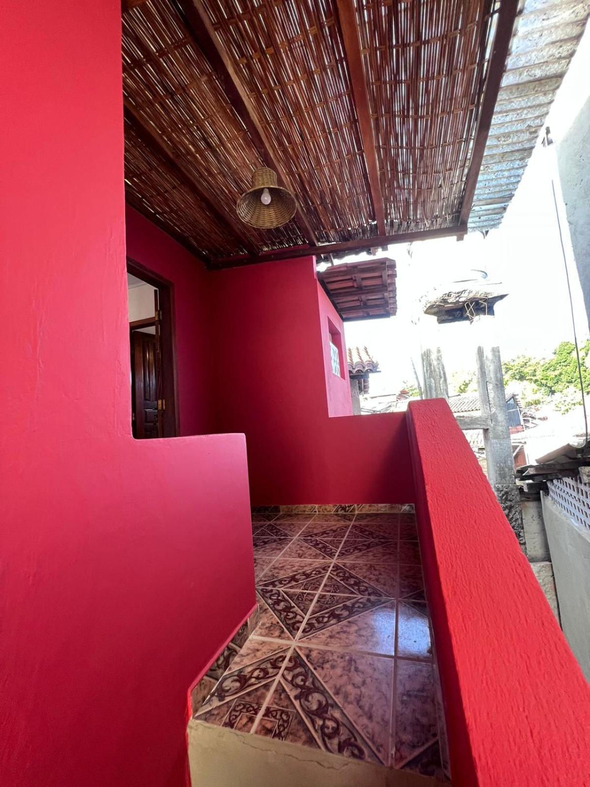 Hospedaria Mucuge - Na Principal Rua Da Cidade, Rua Do Mucuge - Arraial D'Ajuda بورتو سيغورو الغرفة الصورة